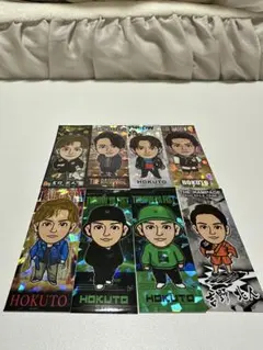 吉野北人 千社札 ステッカー 8枚セット