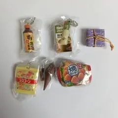 ミニチュア　ガチャガチャ　６点セット　ニチレイ焼おにぎり　ブレンディスティック