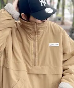 Classical Elf リバーシブルハーフジップナイロンボアブルゾン