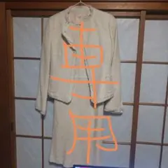 COMME CA ISM セットアップ Mサイズ クリーム色