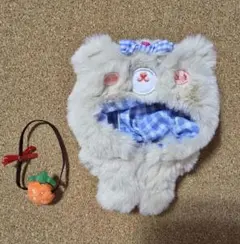 ぬい活 服 くま ポシェット ぬいぐるみ 洋服 10cm