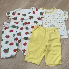 【ユニクロ】半袖パジャマ　90 2枚セット