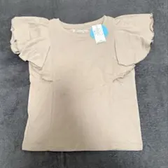 新品 110 グローバルワーク Tシャツ ベージュのサムネイル