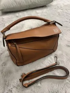 LOEWE パズルバック　スモールサイズ　タン