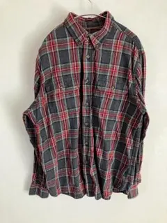 00's 10's　OUTDOOR LIFE　ネルシャツ　L　USA古着