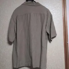 BACKNUMBER　リネン混シャツ