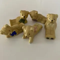 箸置き　テディベア　5個セット
