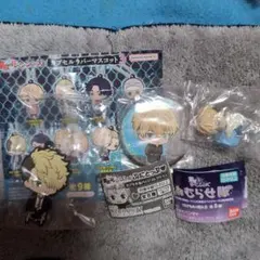 東京リベンジャーズ　松野千冬 ラバーマスコット　缶バッジ　ねむらせ隊