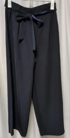 COMME CA ISM ネイビーワイドパンツ 9