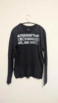EMPORIO ARMANI ワッフル カットソー 長袖 イーグルロゴ XXL - メルカリ