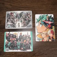 ヒロアカ展　堀越耕平　僕のヒーローアカデミア原画展　マグネットステッカー　３種