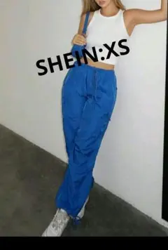 【SHEIN /EZwear ドローストリング パンツXS中古】