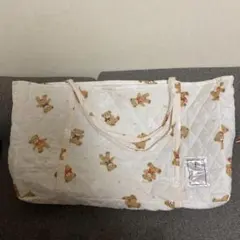 お昼寝布団バッグ　くまさん　保育園