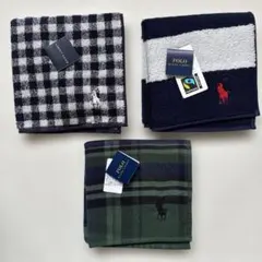 Polo Ralph Lauren タオルハンカチ 3枚セット