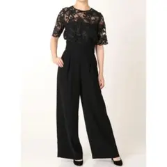 LAGUNAMOON LADYオーバーレースワイドパンツドレス