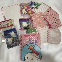 Hello Kitty ノート・メモ帳 セット