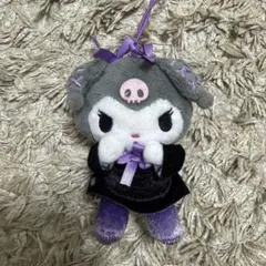 【新品未使用】Sanrio クロミちゃんたれ耳リボンミニマスコットキーホルダー
