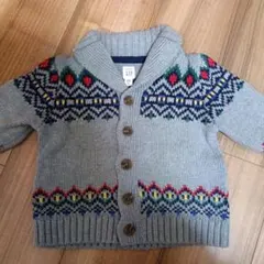 GAP ノルディック柄ニット　カーディガン