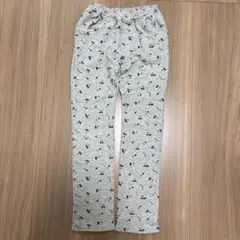 moujonjon チェリー柄 ロングパンツ 130cm