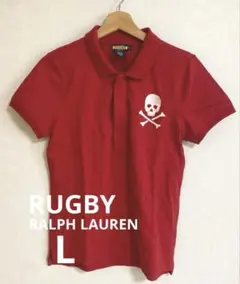 RUGBY RALPH LAUREN ラグビー　スカル刺繍　ポロシャツ