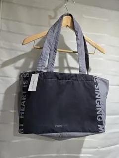 Francfranc　バイカラー 保冷レジカゴバッグ 　ブラック