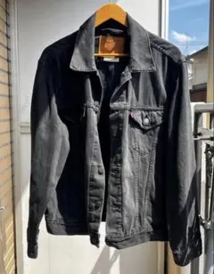 Levi's リーバイス　トラッカージャケット　デニムジャケットブラック黒　美品