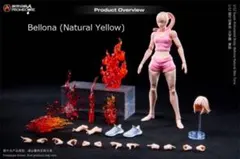 Promecore 1/12素体 女 ィギュア超可動 少女 ベローナ 白肌 素体