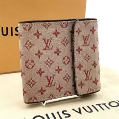 ルイヴィトン モノグラムミニ ポルトビエカルト クレディ チェリー