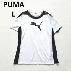 PUMA　プーマ　Tシャツ ロゴ　L　サッカー　スポーツ