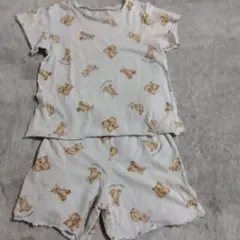 クマ柄 130cm パジャマセット