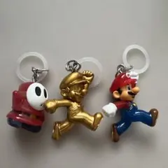 スーパーマリオ カプセルトイ めじるしチャーム3種セット