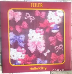 FEILER　フェイラー　ハンカチ　ハローキティ　リボンのサムネイル