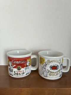 Campbell's Soup マグカップ 2個セット キャンベル - メルカリ