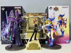 一番くじ　遊戯王　闇遊戯　ブラックマジシャン　ブラックマジシャンガール