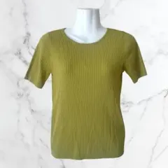 【URBAN RESEARCH】薄手半袖ニット/無地/F