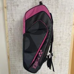 YONEX ラケットバッグ ピンク/黒