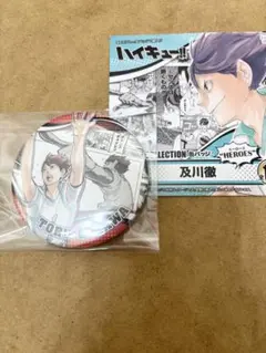 コレクション缶バッジ　“HEROES”及川徹 ハイキュー展　原画