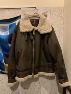 ムートンジャケット レザージャケット