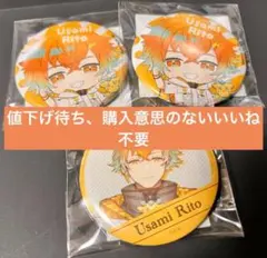 にじさんじ　宇佐美リト　缶バッジ