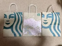 スターバックス ショップ袋 3枚セット