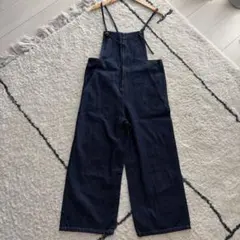 sm2 blue デニムサロペット