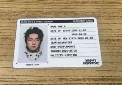 SEVENTEEN セブチ HAPPY BURSTDAY IDカード THE8