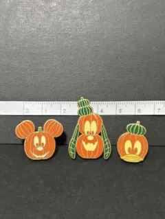 【限定1500個】ミッキー グーフィー ドナルド ディズニーストア ピンバッジ