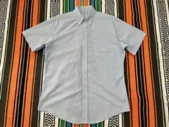 ブルックスブラザーズ ボタンダウンシャツ 半袖 ホワイトチェック L 16ハーフ