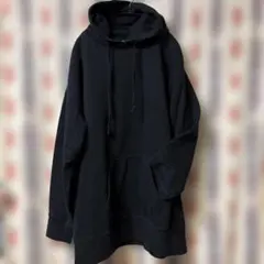 UNIQLO ブラック フード付きパーカー XL