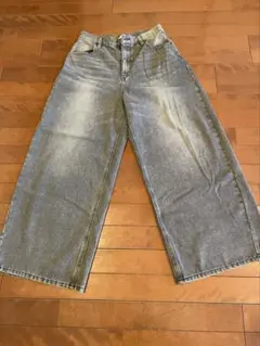 Sedacle ダメージデニムジーンズ ラメ加工