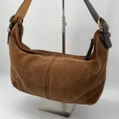 11505✨美品✨COACH コーチ ワンショルダーバッグ ソーホー スエード