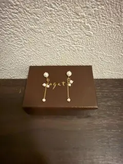 アガット ピアス　チャーム