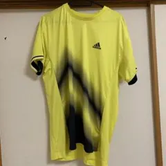 adidas メンズL テニスシャツ
