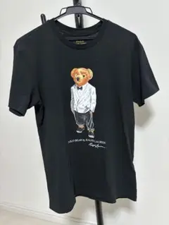 ポロベア Tシャツ ブラック　タキシード